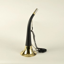 Pibole 50cm gainée cuir avec lanière réglable