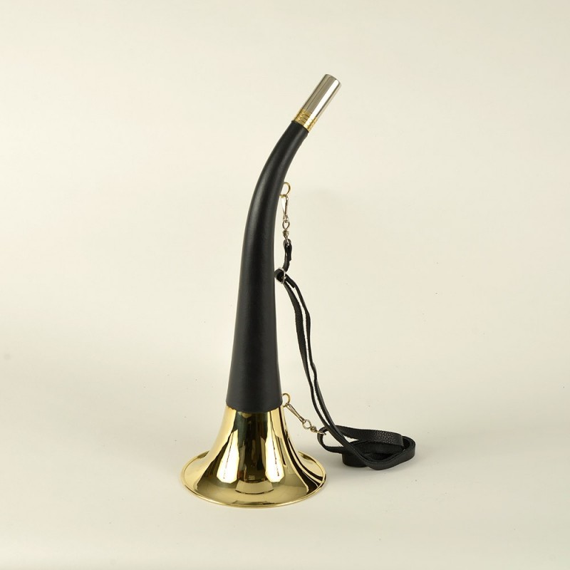 Pibole 50cm gainée cuir avec lanière réglable