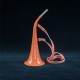 Corne Fluo 40cm avec lanière