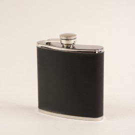 Flasque cuir noir