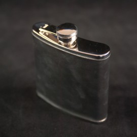 Flasque cuir noir