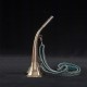 Trompe 30cm avec motif sanglier en relief